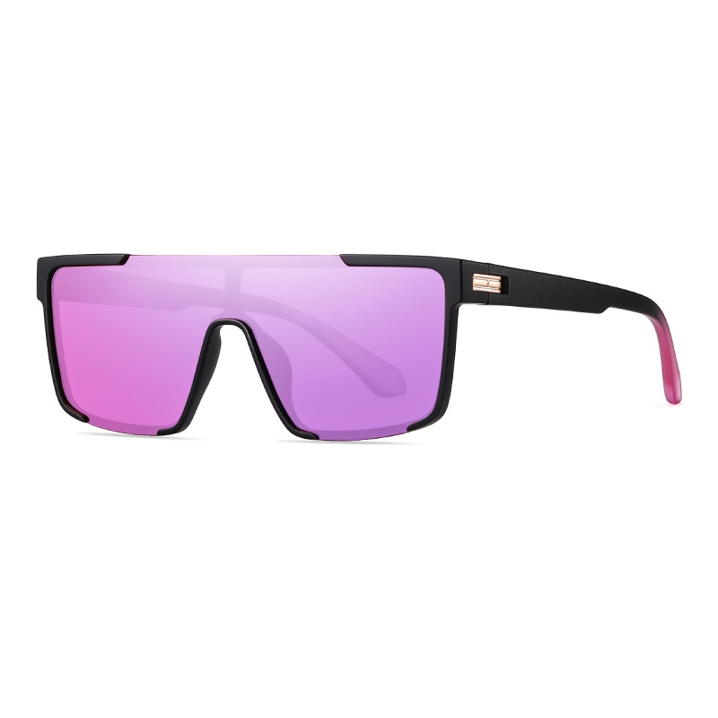 Large frame integrated sunglasses TR7543 fashionable colorful polarized sunglasses