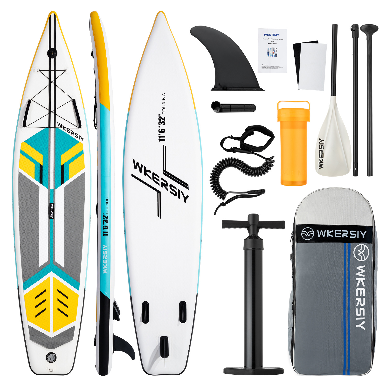 350cm extra long and wide inflatable surfboard SUP paddle board travel paddle board 11'6 paddle board cruise paddle board